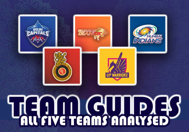 WPL 2023 teams