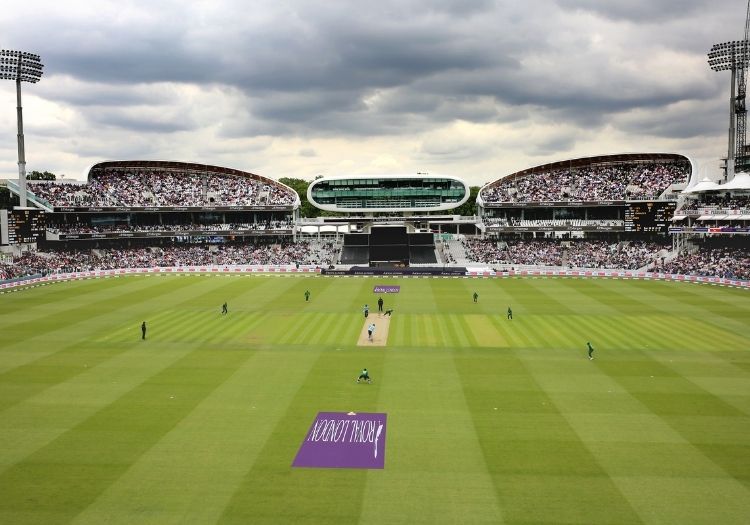 Picture of Lord's Cricket Ground Covered in Ahead of Christmas