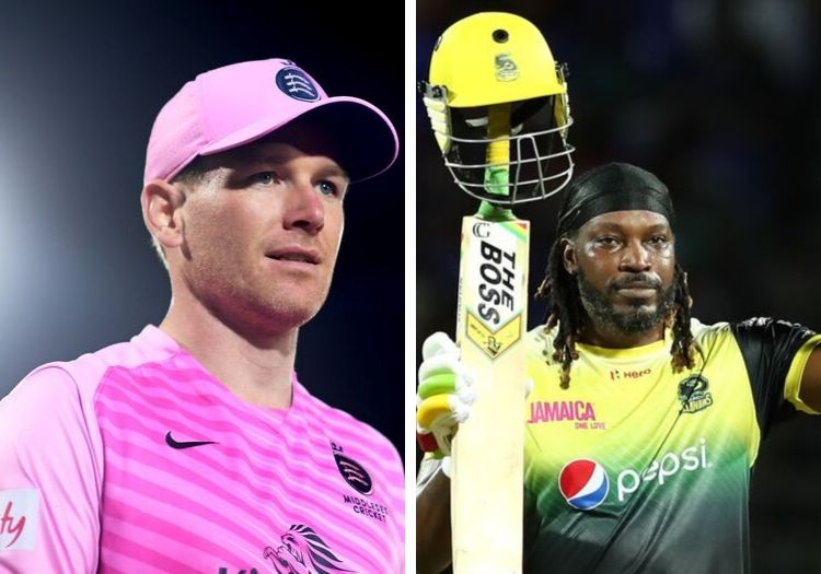 Chris Gayle and Eoin Morgan among those on draft list for The Hundred