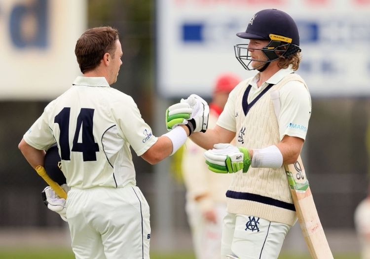 Will Pucovski And Marcus Harris The Numbers Behind Victoria S Record Breaking 486 Partnership The Cricketer