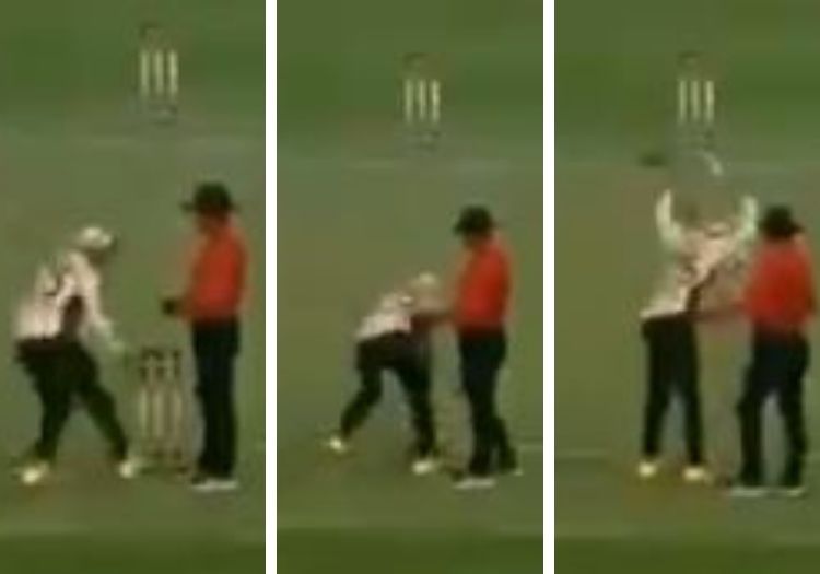 shakib al hasan kneeling