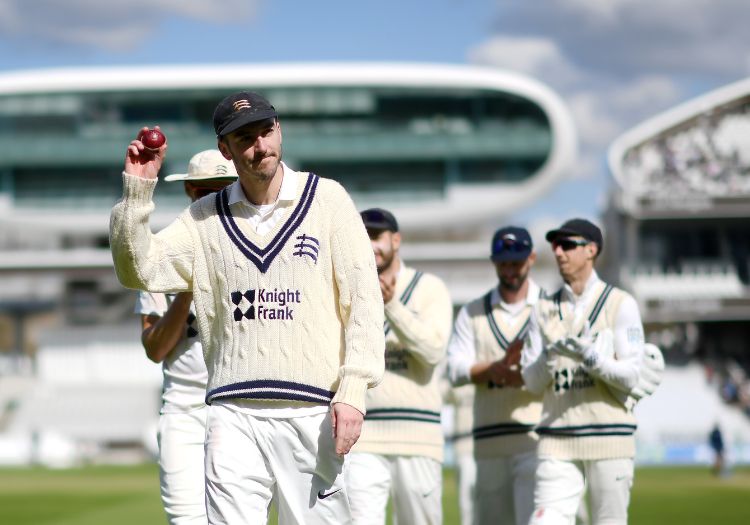 Toby Roland-Jones hails influence of England veterans James