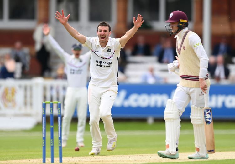 Middlesex captain Toby Roland-Jones rues batting performance in innings defeat by Somerset