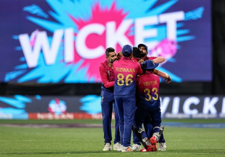 United Arab Emirates v Namibia 2022 T20 World Cup score