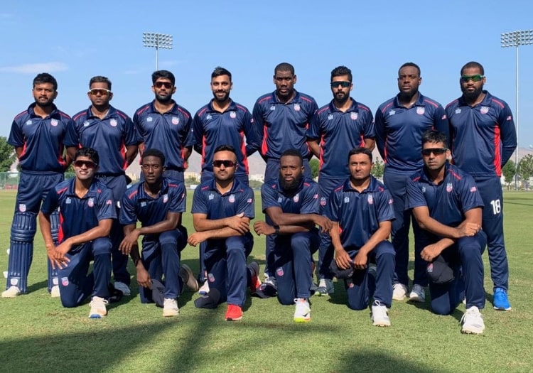 USA announce squad for their firstever T20I match