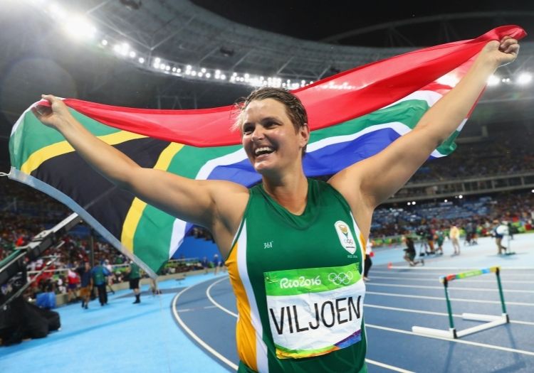 Olympic javelinthrower Viljoen returns to South African