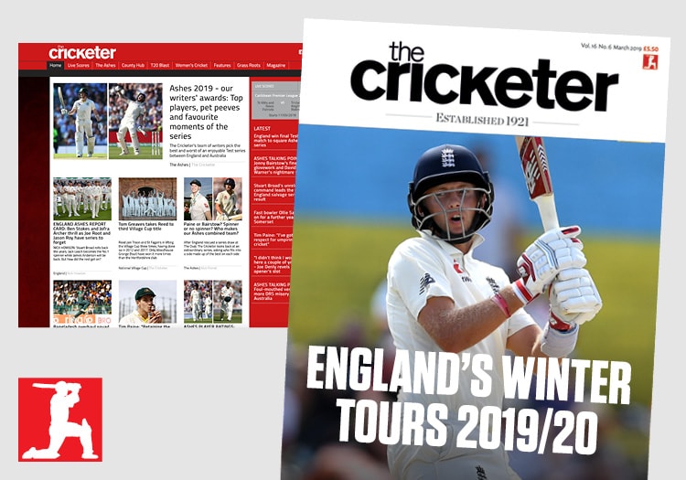 The Cricketer's England coverage 201920